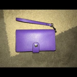 Coach wallet wristlet